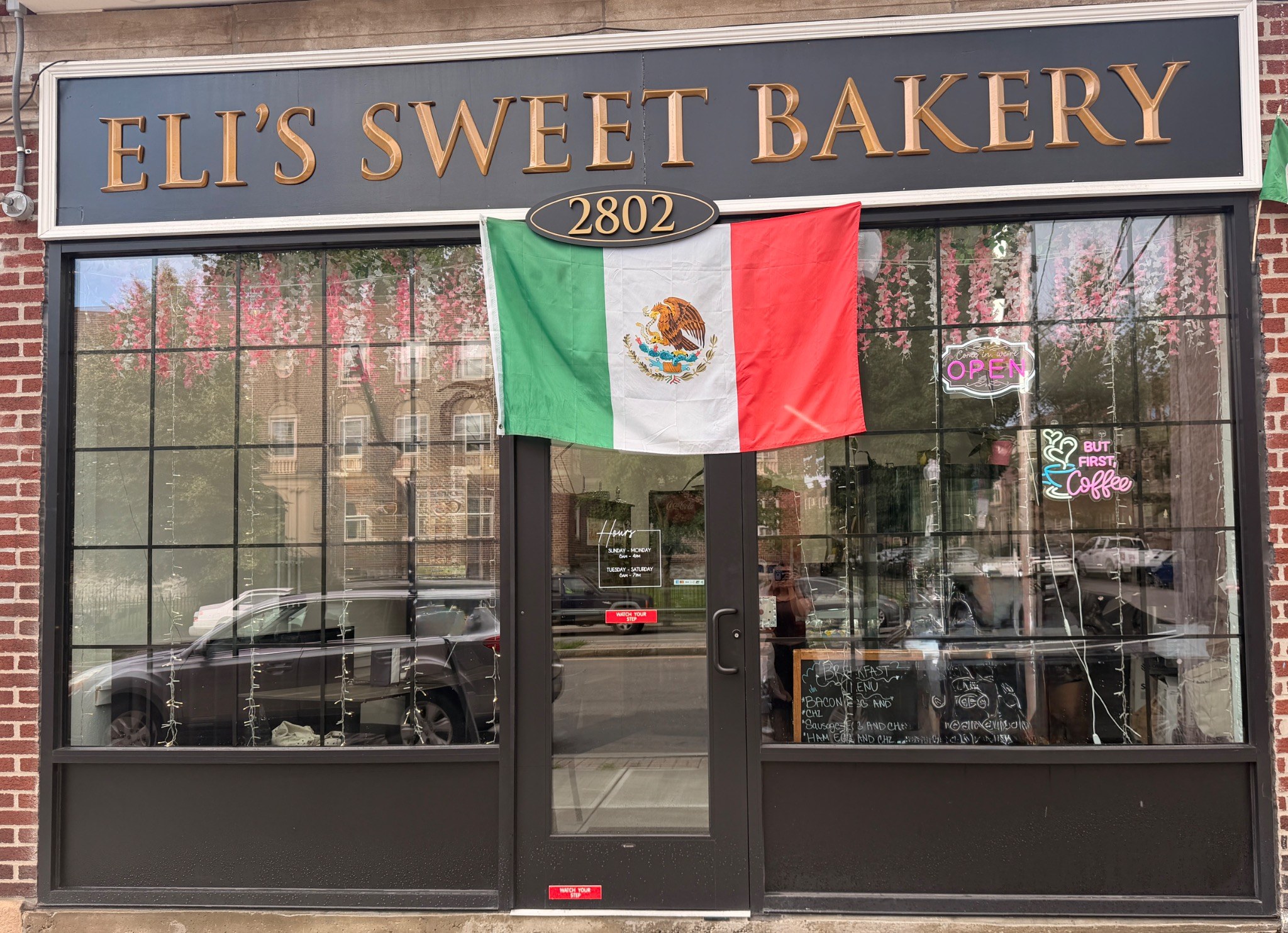 Storefront of Eli's Sweet Bakery at 2802 Fairfield Avenue
